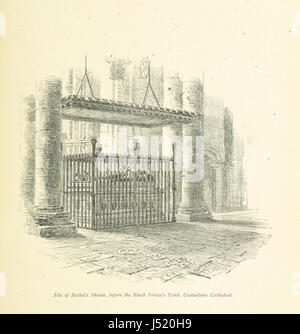 La strada dei pellegrini da Winchester a Canterbury ... Con quaranta sei illustrazioni di A. Quinton. [Con mappe.] Foto Stock