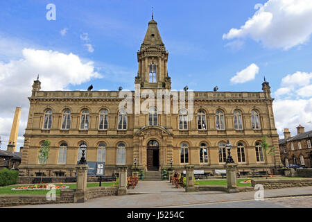 Victoria Hall di Saltaire, Bradford Foto Stock