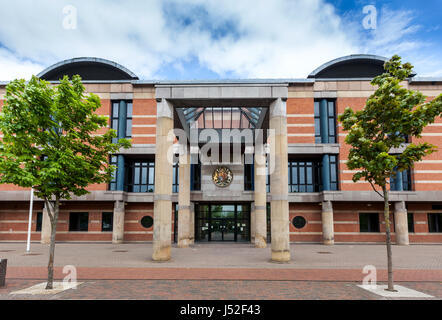 Teesside Crown Court Middlesbrough Foto Stock