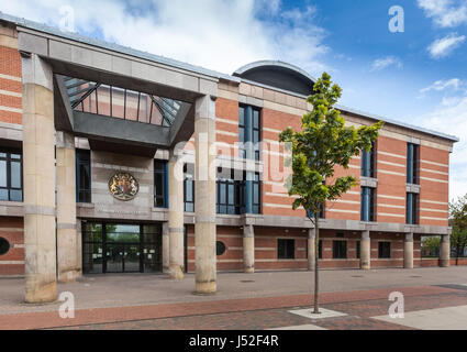 Teesside Crown Court Middlesbrough Foto Stock