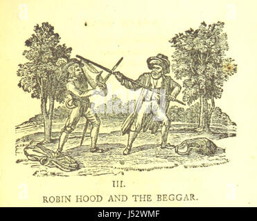 Robin Hood; una raccolta di tutte le antiche poesie, canzoni e ballate now extant rispetto a quella ... fuorilegge. Per cui sono preceduti aneddoti storici della sua vita. [Edito da J. Ritson. Con incisioni in legno da Thomas Bewick.] Foto Stock