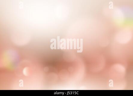 Luci di abbagliamento bokeh di fondo, per vacanze sfondo. Effetto magico brillano di luce. Il bagliore morbido, bella decorazione elemento astratto Illustrazione Vettoriale