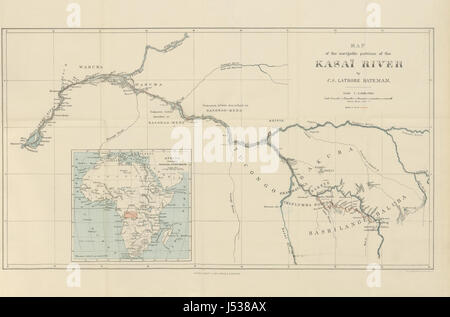 Immagine presa da pagina 283 di 'la prima salita del Kasaï: essendo alcuni record di servizio sotto il Lone Star ... Con cinquantasette illustrazioni e due mappe, etc' Foto Stock