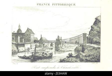 Francia e pittoresco, ou description ... des départements colonie et de la France, ecc. [Con piastre.] Foto Stock