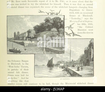 Questo lavoro copre il Tamigi, tracciando il suo viaggio dalla sorgente al mare, insieme a un'esplorazione dei fiumi lungo la costa orientale della Gran Bretagna, evidenziando la loro importanza geografica, storica e culturale. Foto Stock