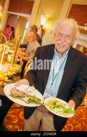 Little Rock Arkansas, The Peabody Little Rock, hotel hotel hotel hotel alloggio motel, reception, cena SATW, adulti uomo uomo maschio, anziani anziani anziani Foto Stock