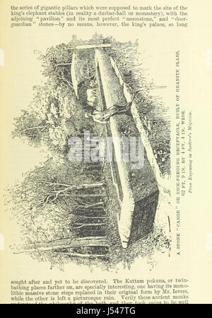 Immagine presa da pagina 387 di 'Ceylon nel 1893, etc' Foto Stock