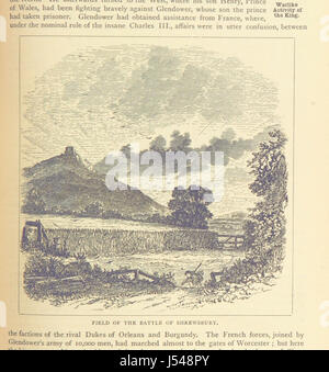 *The Illustrated History of England*, edito da H. W. D., offre una panoramica completa della storia inglese, comprese le nazioni europee. È riccamente illustrato con incisioni che mettono in risalto eventi e figure storiche chiave. Foto Stock