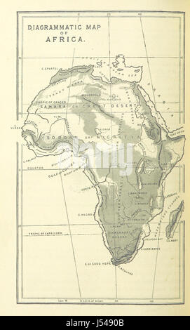 Una nuova geografia sul metodo di confronto. Con mappe e schemi Foto Stock