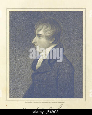 Questo lavoro presenta i resti di Henry Kirke White, un notevole poeta inglese, insieme a una biografia scritta da Robert Southey. Mette in evidenza la breve vita di Whiteâ e i contributi letterari, specialmente all'inizio del XIX secolo. Foto Stock