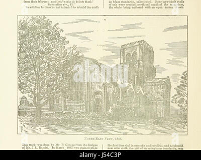 Immagine presa da pagina 12 di "Santa Croce, Shrewsbury. Abbazia di Shrewsbury e il suo nuovo coro, con illustrazioni' Foto Stock