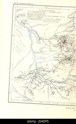 Immagine presa da pagina 442 di 'Dr. Wilh. La Junker Reisen in Afrika 1875-1886. Nach seinen Tagebüchern unter der Mitwirkung von R. Buchta herausgegeben von dem Reisenden ... Mit ... Original-Illustrationen, etc' Foto Stock