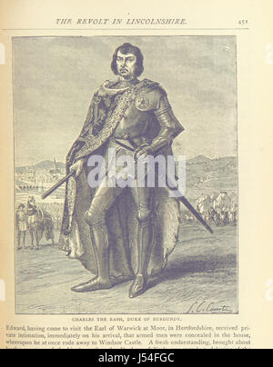 Questa opera storica, "The Illustrated History of England", edita da H. W. D, offre una panoramica completa della storia dell'Inghilterra, completata da incisioni che evidenziano eventi e figure chiave. Foto Stock