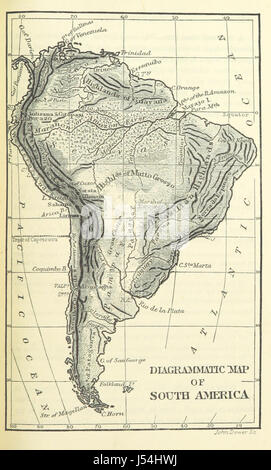 Una nuova geografia sul metodo di confronto. Con mappe e schemi Foto Stock