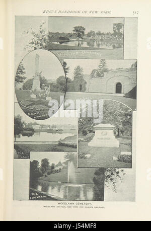 King's Handbook of New York City. Un profilo di storia e descrizione della metropoli americana. Con ... illustrazioni, ecc. (Seconda edizione). Foto Stock
