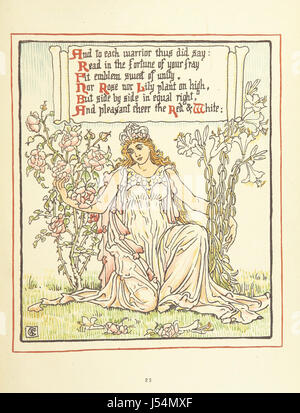 Immagine presa da pagina 53 del 'Regina Estate; o, il Torneo del giglio & rose. Penned & ritratto da Walter gru' Foto Stock