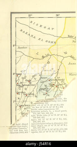 Emin Pasha in Africa centrale. Essendo una raccolta delle sue lettere e diari. Modificati e annotati da ... G. Schweinfurth ... F. Ratzel ... R. W. Felkin e ... G. Hartlaub. Con due ritratti, una mappa e note. Tradotto dalla sig.ra R. W. Felkin Foto Stock