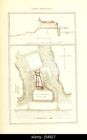 Immagine presa da pagina 561 del 'Рѣка Западная Двина, историко-географическій обзоръ. Съ картами, etc' Foto Stock