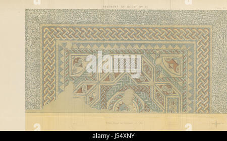 Questo lavoro discute del Manor di Tockington nel Gloucestershire e di una villa romana. Si tratta di una ristampa delle transazioni della società archeologica di Bristol e Gloucestershire, che getta luce sul significato storico e archeologico di questi siti. Foto Stock