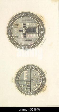 La storia di Pontefract, una città commerciale nel West Yorkshire, in Inghilterra, si estende per oltre mille anni. Conosciuta per i suoi monumenti storici e il famoso castello di Pontefract, ha giocato un ruolo chiave nella storia britannica. Foto Stock