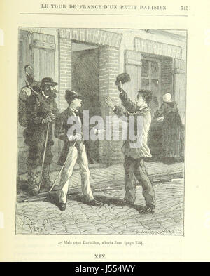 Immagine presa da pagina 753 di " Le Tour de France d'onu petit Parisien, etc' Foto Stock