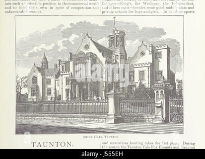 Questa recensione illustrata fornisce una guida completa sui commerci locali e su dove acquistare a Taunton, offrendo informazioni pratiche ai residenti e ai visitatori sui vari servizi e prodotti disponibili nella zona. Foto Stock