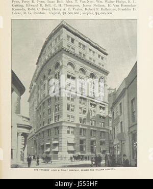 King's Handbook of New York City. Un profilo di storia e descrizione della metropoli americana. Con ... illustrazioni, ecc. (Seconda edizione). Foto Stock