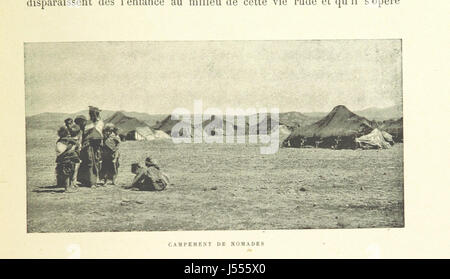 Immagine presa da pagina 79 del 'A Travers le désert' Foto Stock