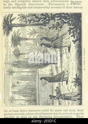 Questa immagine, tratta da pagina 99 di "gli abitanti del mondo", offre illustrazioni dettagliate dell'umanità, degli animali e delle piante, fornendo informazioni sul mondo naturale e sulla civiltà umana. Mette in evidenza le diverse specie e le attività umane durante il periodo. Foto Stock