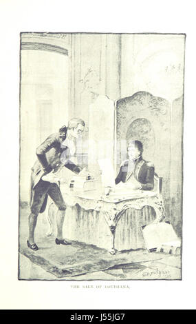 La storia della Louisiana ... Illustrazioni di L. J. Bridgman Foto Stock