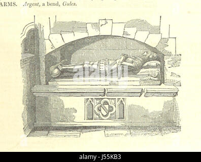 Un resoconto storico e geografico completo della contea di Derby, Inghilterra, che illustra gli aspetti geologici, commerciali e statistici, completo di mappe e illustrazioni. Foto Stock