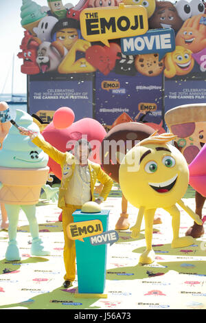 Cannes, Francia. 16 Maggio, 2017. T.J. Miller al filmato Emoji photocall, settantesimo Cannes Film Festival di Cannes, Francia. 16 maggio 2017. Credito: Allstar Picture Library/Alamy Live News Foto Stock