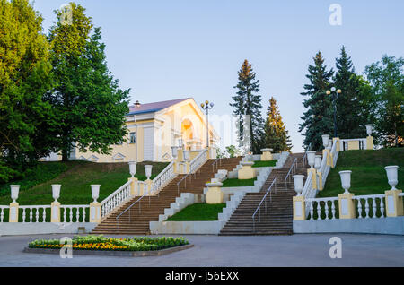 Scala nel parco cittadino di SillamÃ¤e, Estonia Foto Stock