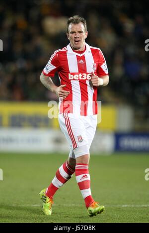 GLENN WHELAN Stoke City FC Stoke City FC KC Stadium Hull Inghilterra 14 Dicembre 2013 Foto Stock