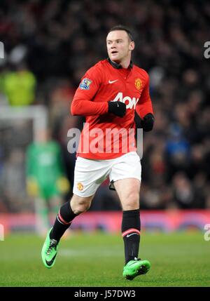 WAYNE ROONEY, Manchester United FC e Manchester United FC V Tottenham Hotspur FC, 2014 Foto Stock