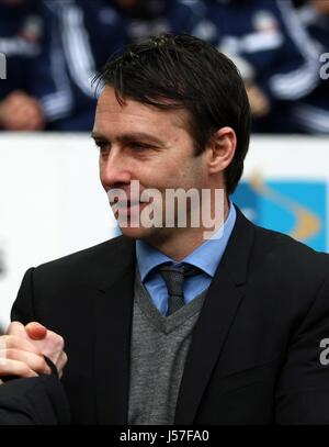 DOUGIE FREEDMAN Bolton Wanderers MANAGER Bolton Wanderers MANAGER Reebok Stadium Bolton Inghilterra 25 Gennaio 2014 Foto Stock