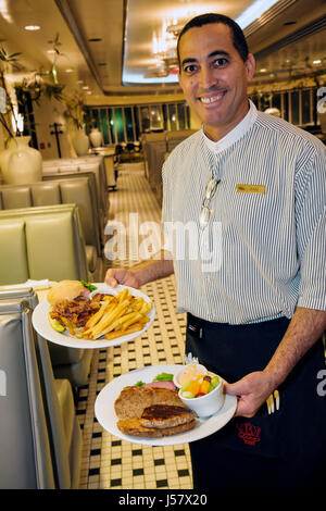 Orlando Florida,International Drive,The Peabody Orlando,hotel hotel hotel alloggio motel motel,B Line Diner,ristorante ristoranti ristorazione o Foto Stock