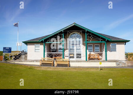 Clubhouse per St Andrews Ladies Putting Club, l'Himalaya Corso, St Andrews Fife, Scozia, Regno Unito Foto Stock