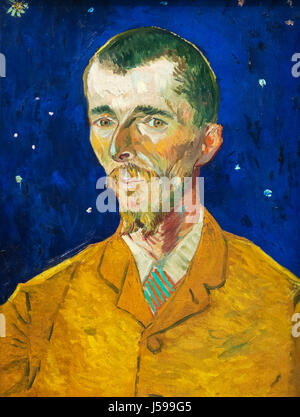 Eugene Boch da Vincent van Gogh (1853-1890), olio su tela, 1888. Foto Stock
