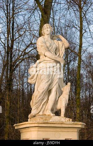 Storia statua di culto della dea Diana jana mitologi mitologia mythologie rmische Foto Stock