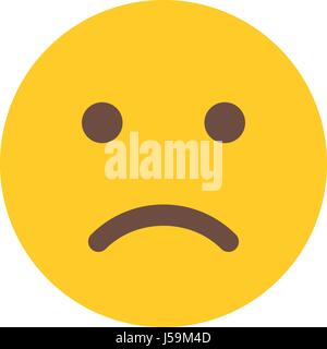 emoji triste Illustrazione Vettoriale