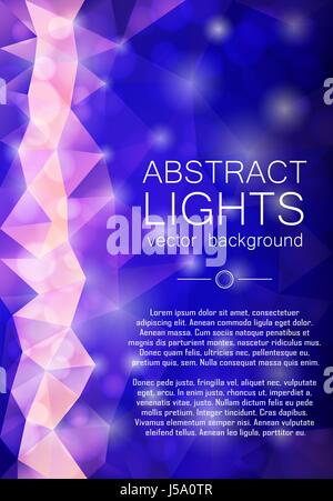 Abstract bassa poli triangolo sfondo geometrica Illustrazione Vettoriale