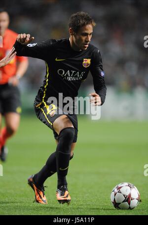 NEYMAR Barcellona FC CELTIC PARK GLASGOW Scozia 01 Ottobre 2013 Foto Stock