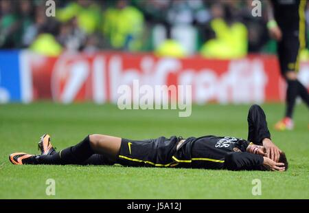 NEYMAR Barcellona FC CELTIC PARK GLASGOW Scozia 01 Ottobre 2013 Foto Stock