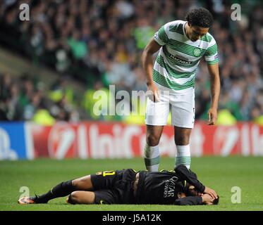 NEYMAR Barcellona FC CELTIC PARK GLASGOW Scozia 01 Ottobre 2013 Foto Stock