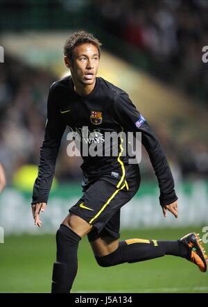 NEYMAR Barcellona FC CELTIC PARK GLASGOW Scozia 01 Ottobre 2013 Foto Stock