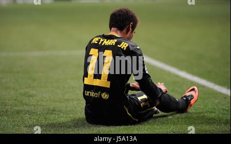 NEYMAR Barcellona FC CELTIC PARK GLASGOW Scozia 01 Ottobre 2013 Foto Stock