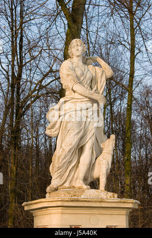 Storia statua di culto della dea Diana mitologi mitologia mythologie rmische rmische Foto Stock