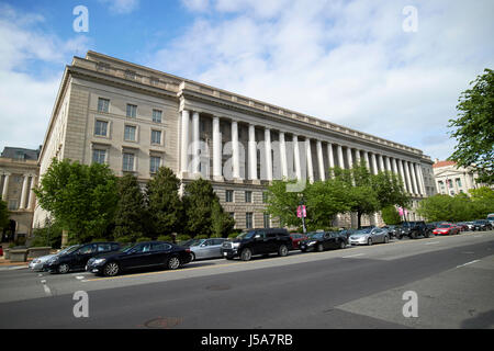 IRS Internal Revenue Service headquarters building Washington DC USA Foto Stock