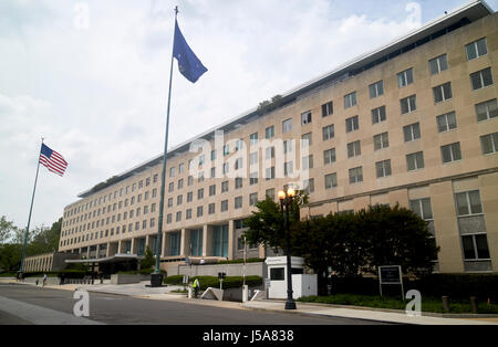 Harry S Truman edificio sede del Dipartimento di Stato a Washington DC USA Foto Stock